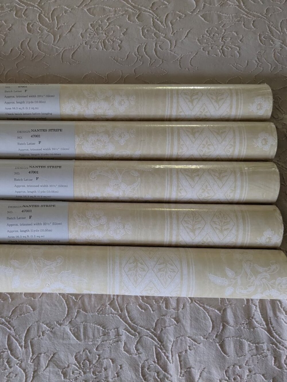 5x Rolls Of ZOFFANY The Floral Book Collection Wallpaper